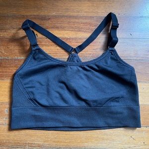 All in Motion sports bra in black. Size XL, fits like a L. Never worn.